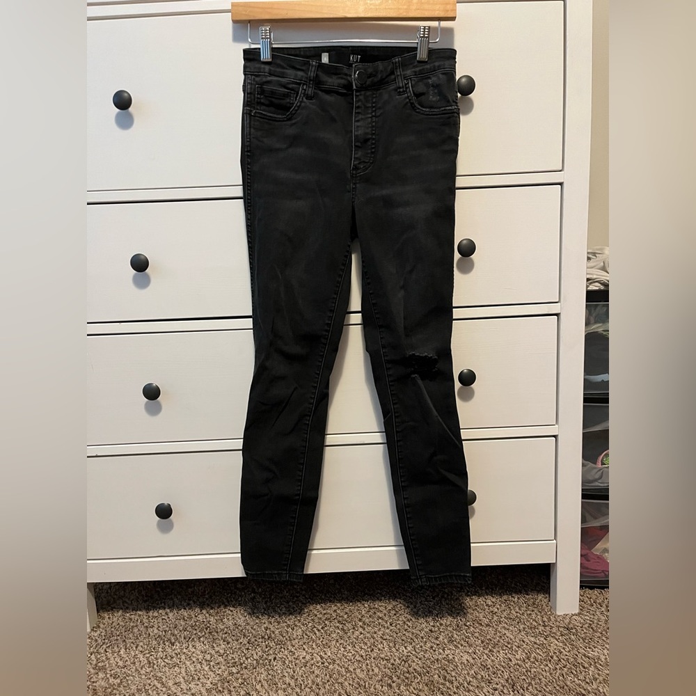 KUT Black Skinny Jeans